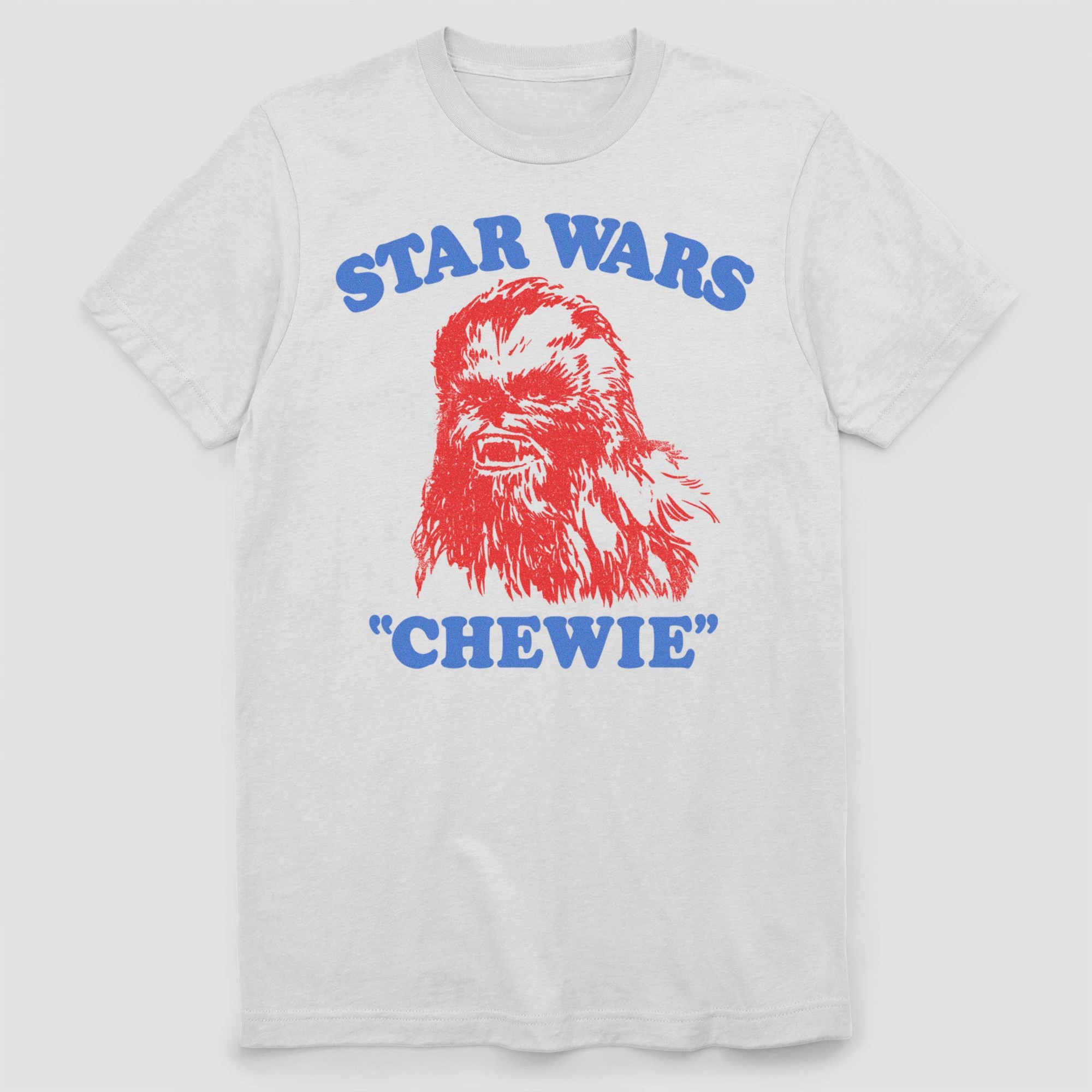 Men's Star Wars Chewbacca Team Chewie Cooper Short Sleeve Graphic T-Shirt - White L thumbnail