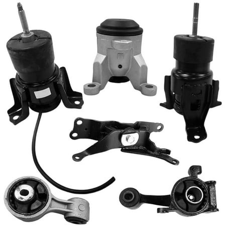 4M Auto Parts Engine Motor Mounts & Automatic Transmission Mount 6PCS Set. Parts 9545  9625  9808  9807  9551  9460. A7363  A4365HY  A4355HY  A4356HY 