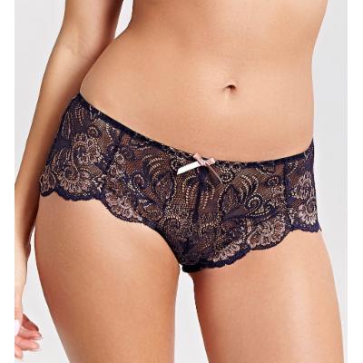 Panache Andorra Short Panty (Navy/Gold 2X) Model: 5674