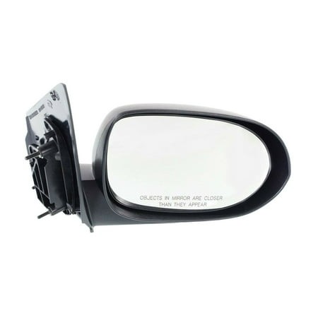 VioziteGam 1pc Right Passenger Side Textured Black Manual Exterior Door Rear View Mirror for Dodge for Caliber R/T 07-10 & SE/SXT 07-12 & SRT-4 08-09 