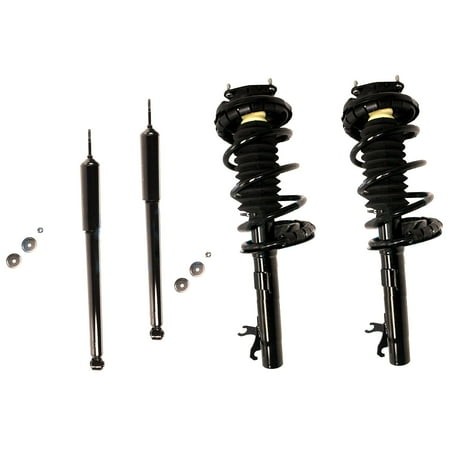 KAIHUIXING 4 Pieces Front Rear Side Suspension Shock Absorber Strut 5796 for Ford for Focus 2000-2005