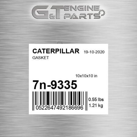7N-9335 GASKET Fits CATERPILLAR (New OEM)