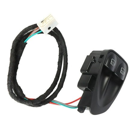 DAMAIJOY R230 Sl Class Left Door Window Switch Plastic for Benz for SL500 03-06 for SL55 AMG 03-08 for SL550 07-09 11-12 for SL600 04-09 for SL63 AMG 