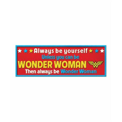 Wonder Woman Desk Sign