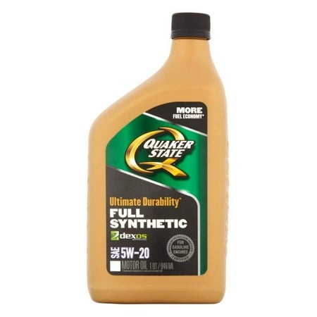 Quaker State Motor Oil Full Synthetic - 5W-20 - 1 Qt