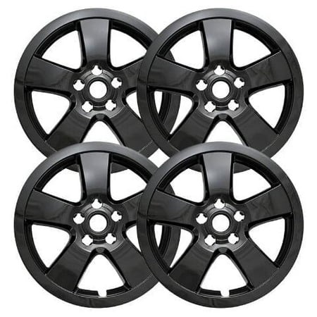 Set of 4 16 Inch Gloss Black ABS Wheel Skins Compatible with 11-15 Chevrolet Cruze 16 Cruze Limited Impostors for 5473 5674 Wheel Series
