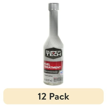 (12 Pack) Super Tech Super Concentrated Fuel Treatment  6 Fl Oz (0.375 Lb)
