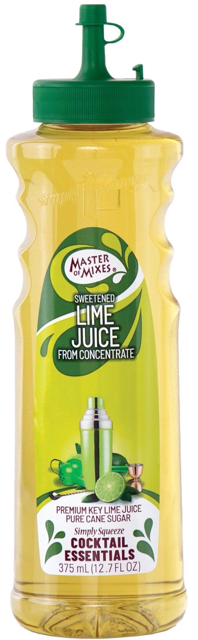 Master of Mixes Cocktail Essentials Sweetened Juice  Lime  12.68 Fl Oz