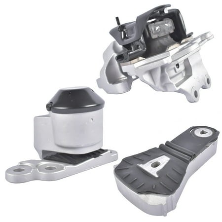 Mustrod Set of 3 Engine Motor & Transmission Mount Set for Ford Explorer 3.5L V6 2016-2019 3392B 3368 3439