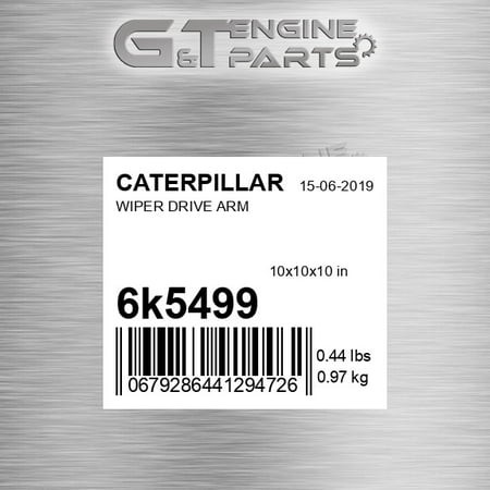 6K-5499 WIPER DRIVE ARM Fits CATERPILLAR (New OEM)