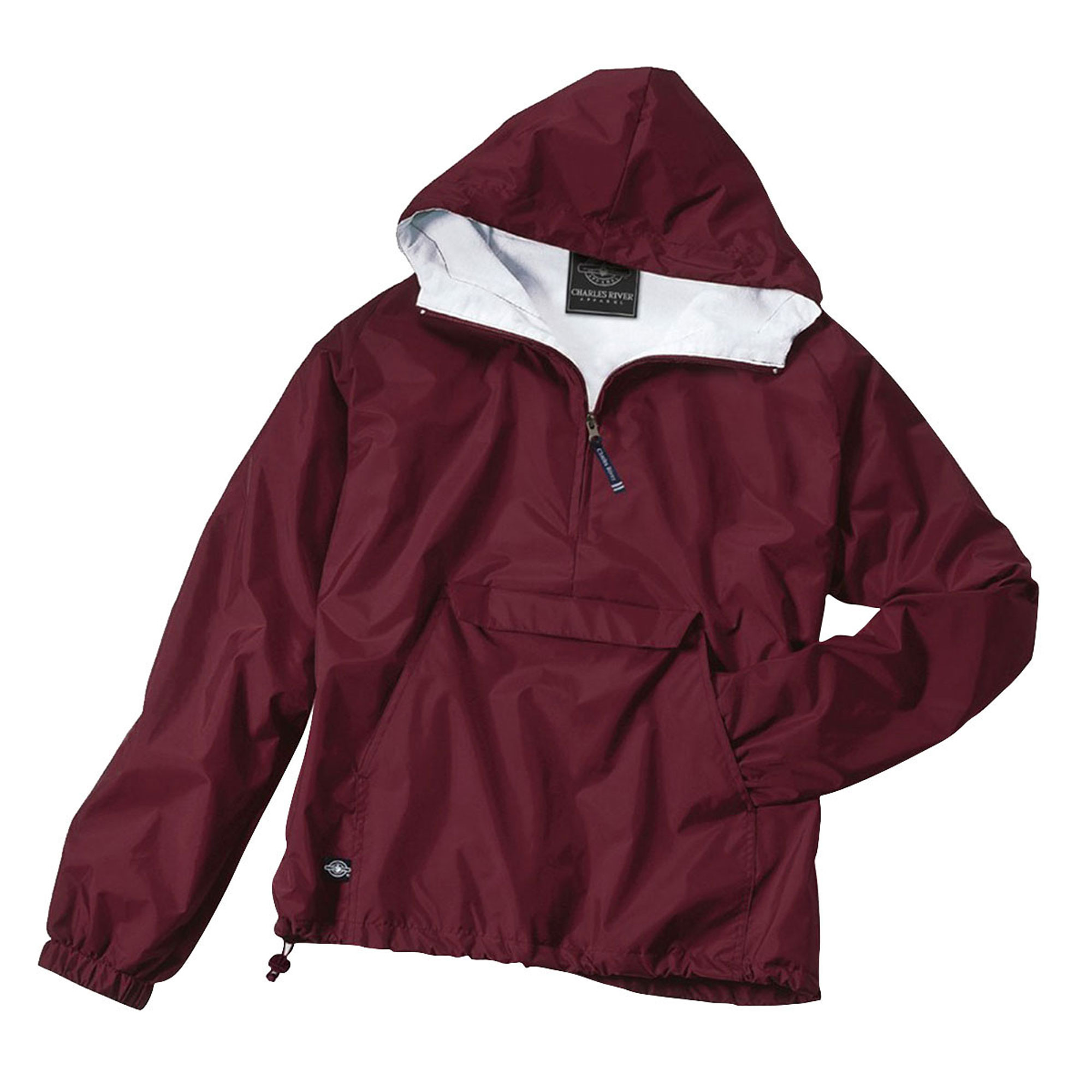 Charles River Apparel 9905 Classic Solid Pullover-Maroon-XXL