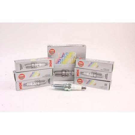6 Pack Genuine NGK 7751 Laser Iridium Spark Plugs ILZKR7B11 Fits Honda and Mopar