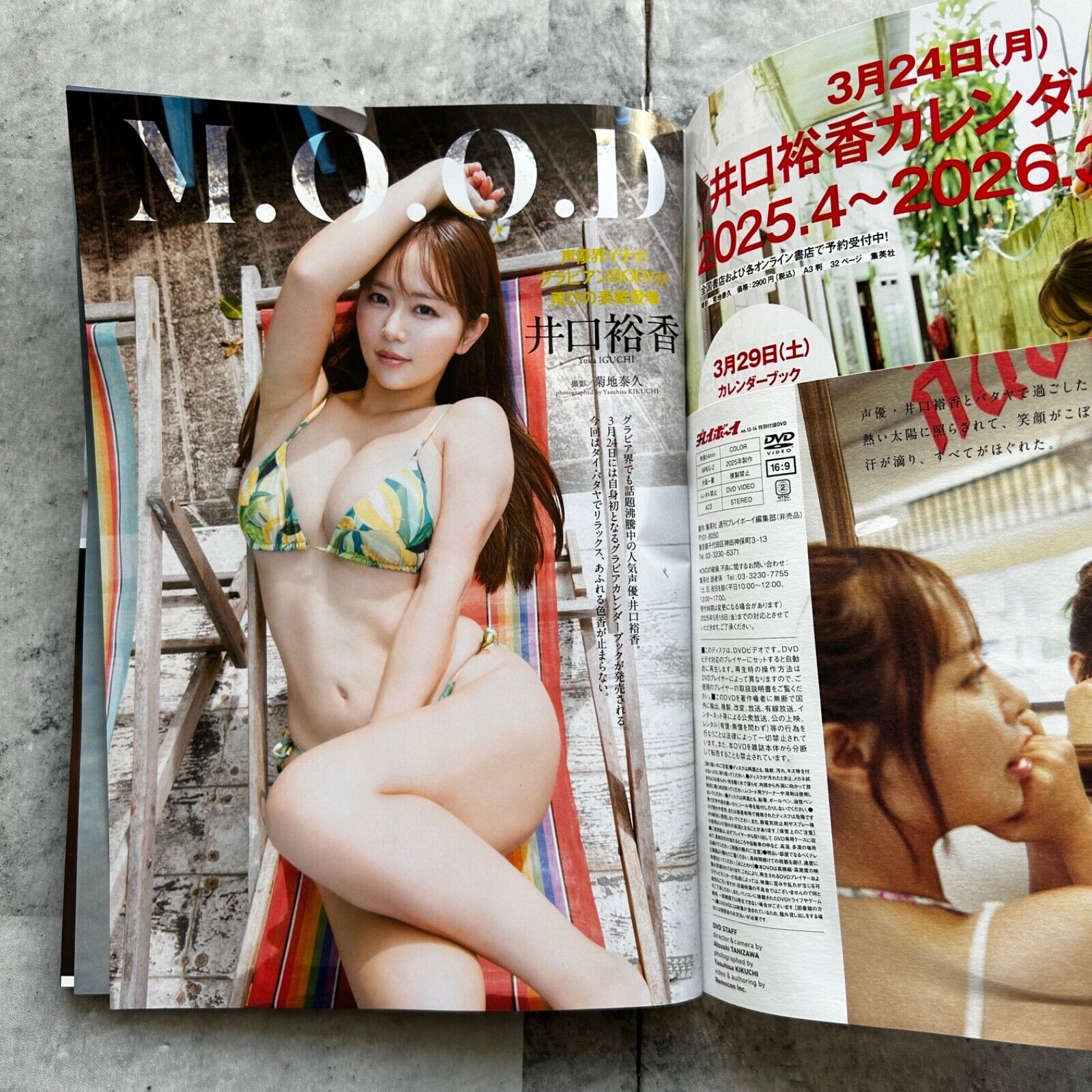 Weekly Play Boy No.13-14 2025 Yuka Iguchi Japanese Playboy Magazine from Japan thumbnail