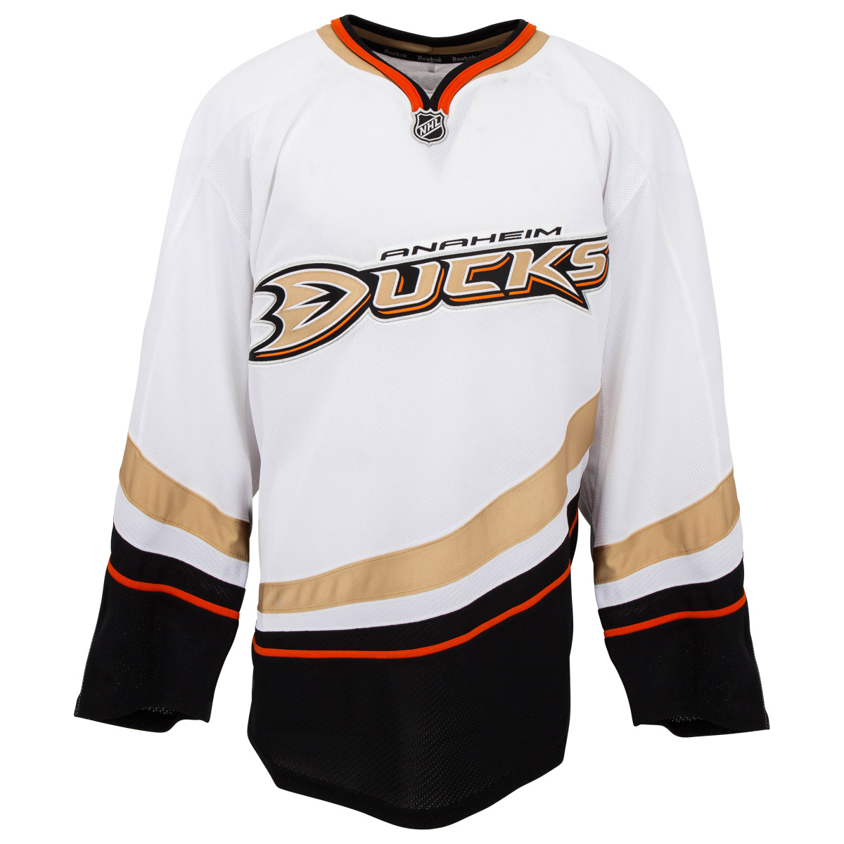 Away Anaheim Ducks Reebok 7287 Authentic Hockey Jersey (2007-2014) | 58+ | White | Away