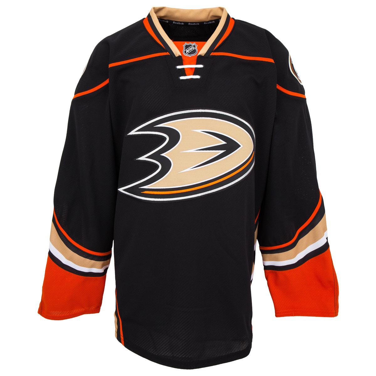 Home Anaheim Ducks Reebok 7287 Authentic Hockey Jersey (2014-2017) | 58 | Black | Home