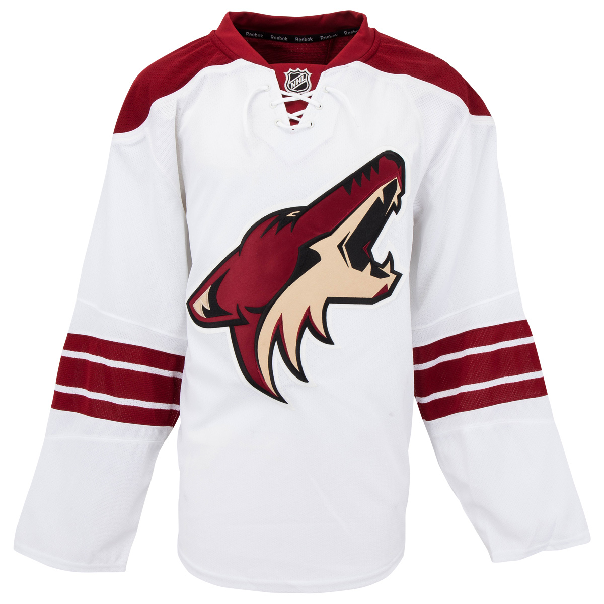 Away Arizona Coyotes Reebok 7287 Authentic Hockey Jersey (2007-2014) | 58 | White | Away