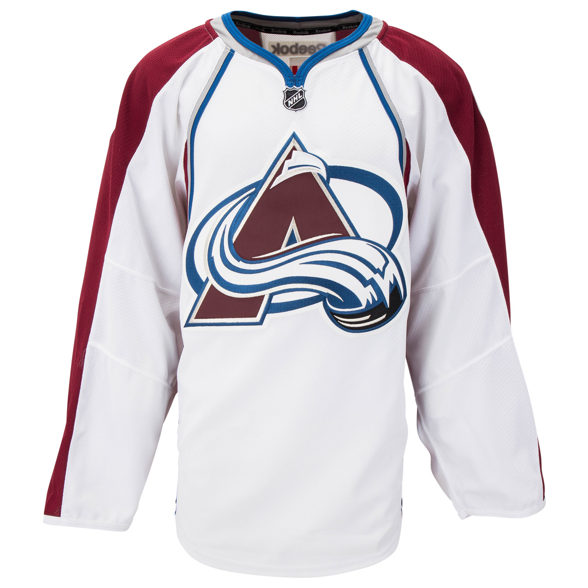 Away Colorado Avalanche Reebok 7287 Authentic Hockey Jersey (2015-2017) | 58 | White | Away