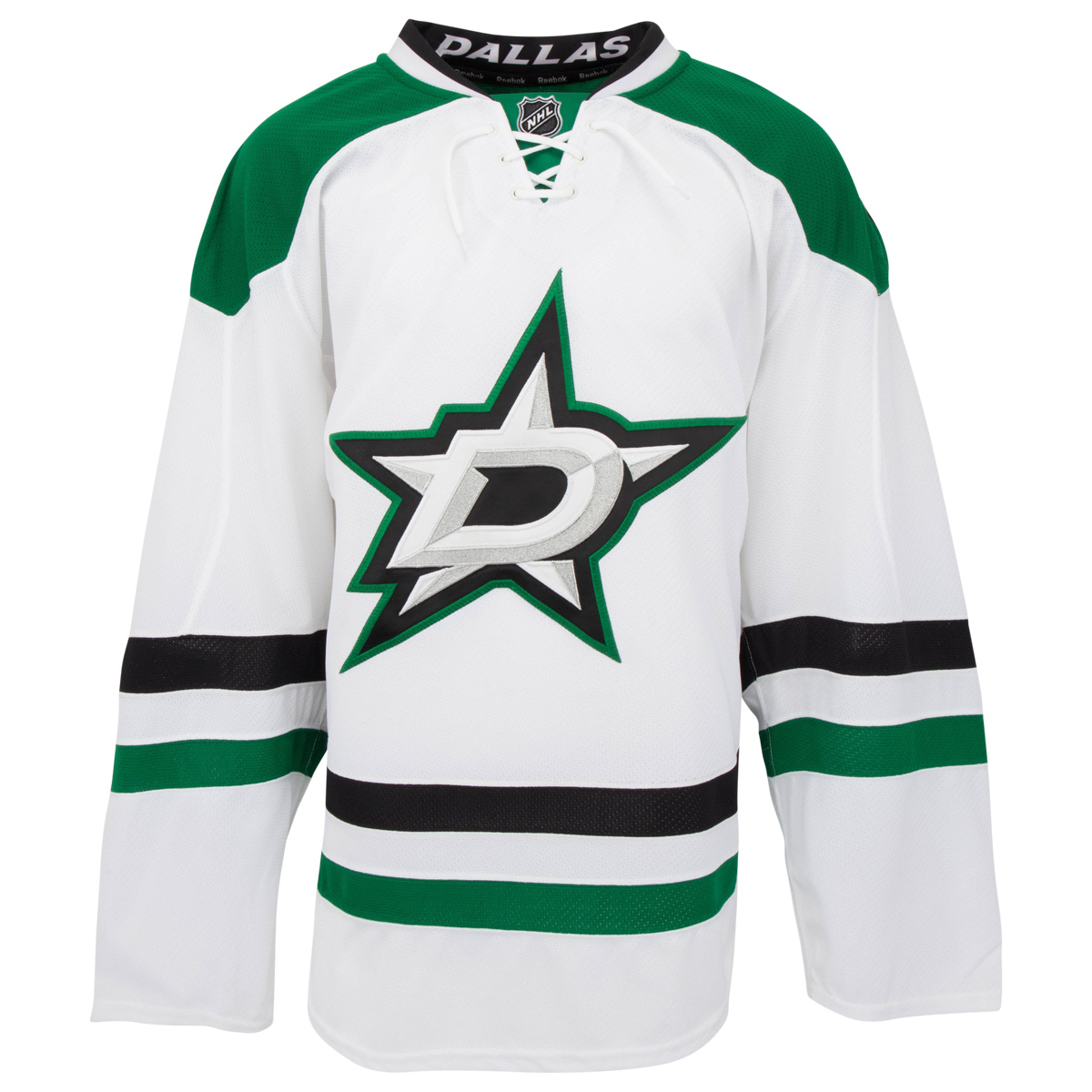 Away Dallas Stars Reebok 7287 Authentic Hockey Jersey (2013-2017) | 58+ | White | Away
