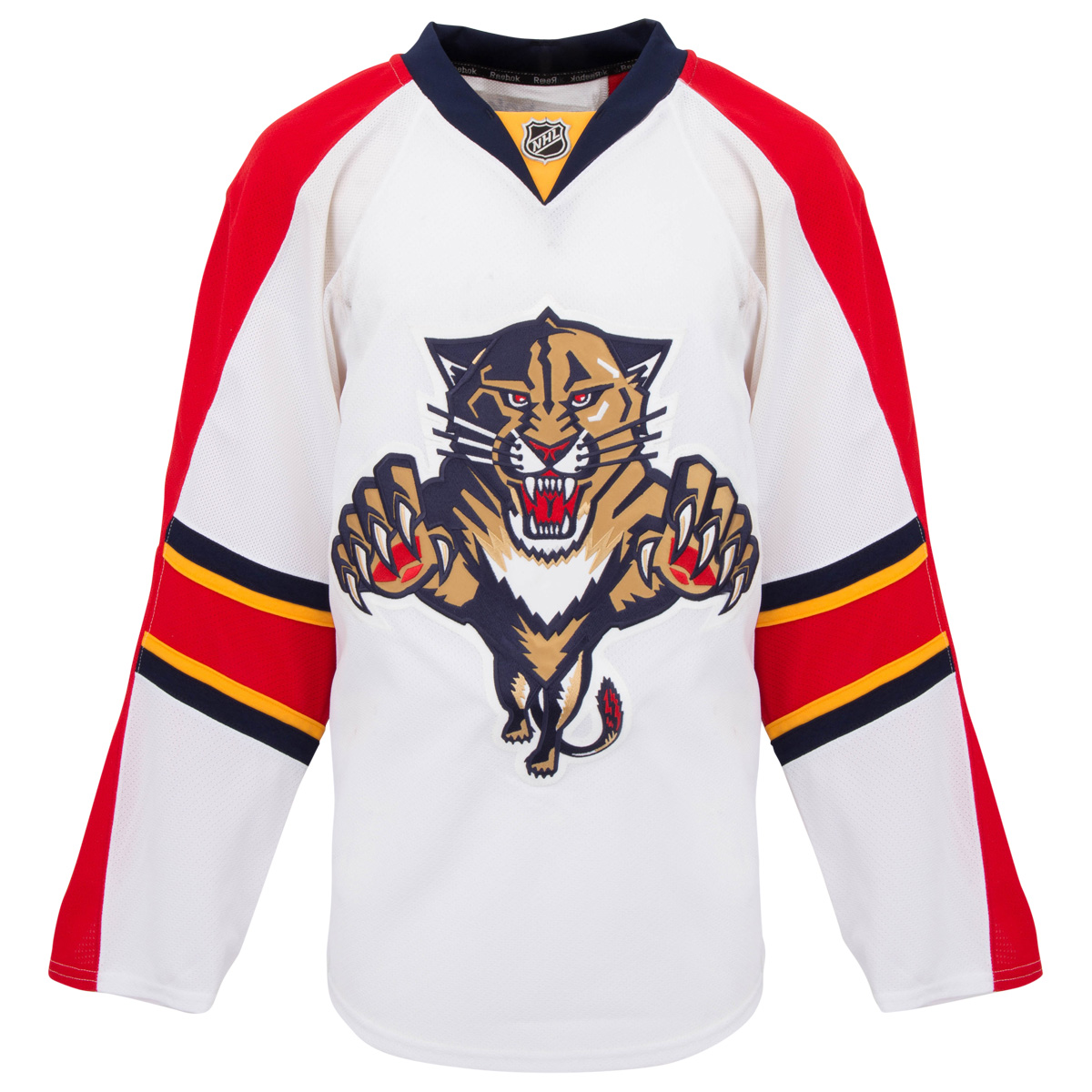Away Florida Panthers Reebok 7287 Authentic Hockey Jersey (2011-2016) | 58+ | White | Away