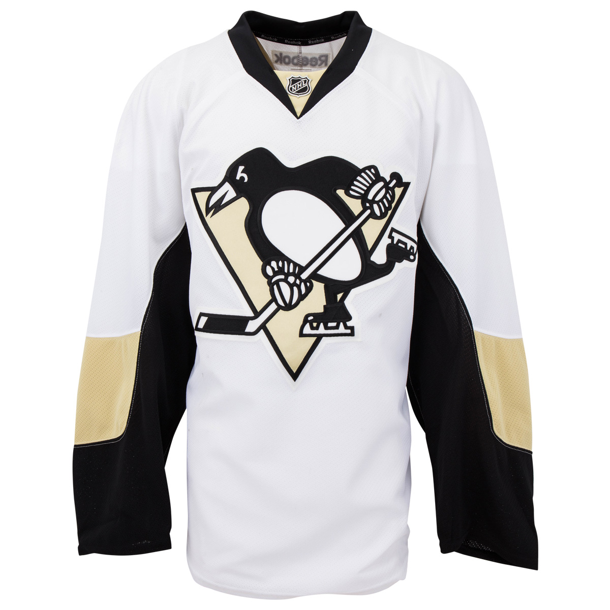 Away Pittsburgh Penguins Reebok 7287 Authentic Hockey Jersey (2011-2016) | 58+ | White | Away