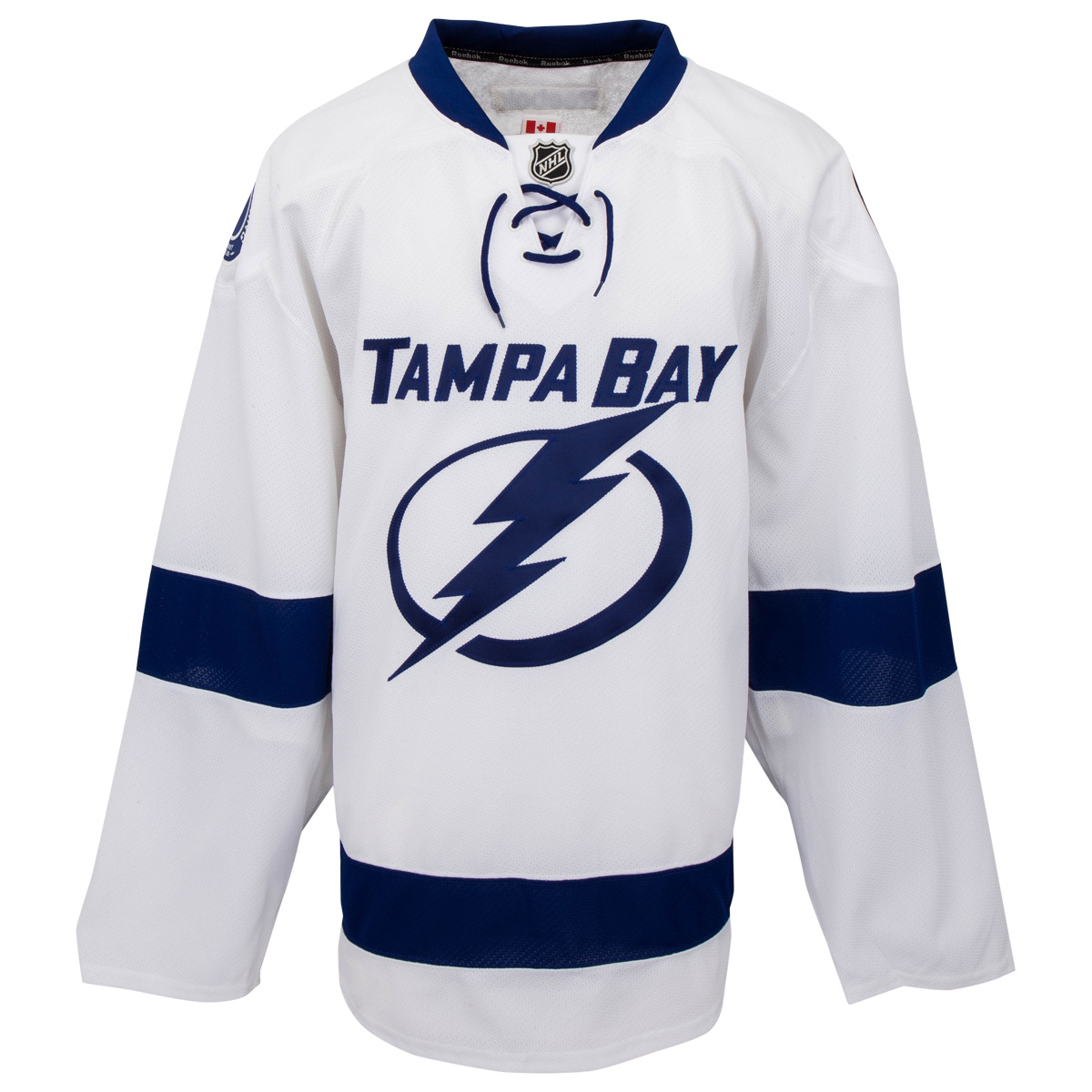 Away Tampa Bay Lightning Reebok 7287 Authentic Hockey Jersey (2011-2017) | 58+ | White | Away