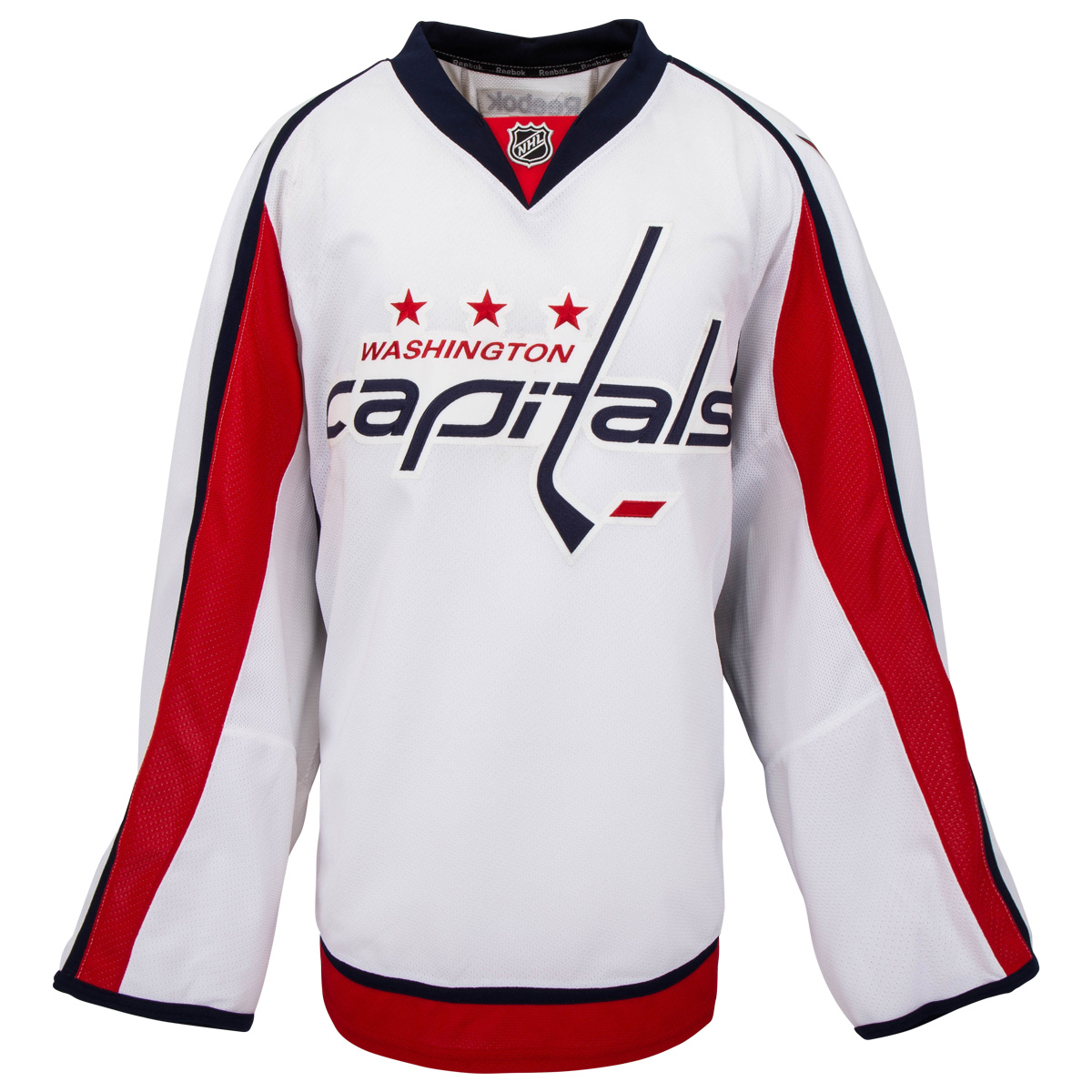 Away Washington Capitals Reebok 7287 Authentic Hockey Jersey (2011-2017) | 58+ | White | Away