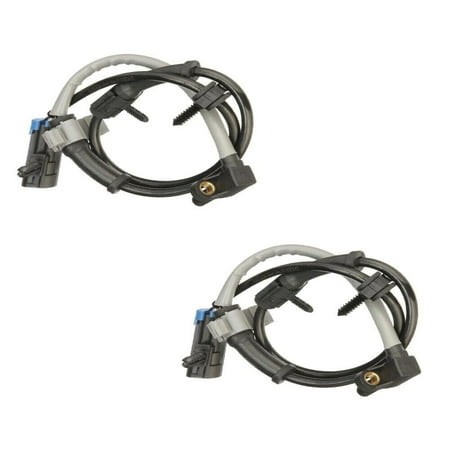 2X Front Left Right Side ABS Wheel Speed Sensor Compatible with Chevy Express 1500 2009 2500 3500 03-17 4500 09-17 GMC Savana 2500 3500 03-17 25853894