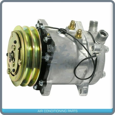 New a/C Compressor Sanden SD511 & H07 - 12V - 2A Groove - 5104 QR
