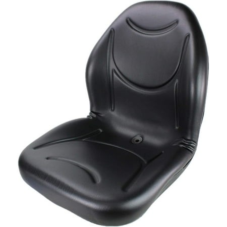 Eparts  Inc. E-LGT125BL Universal High-Back Seat for L&G  UTV  Tractor & Skid Steers