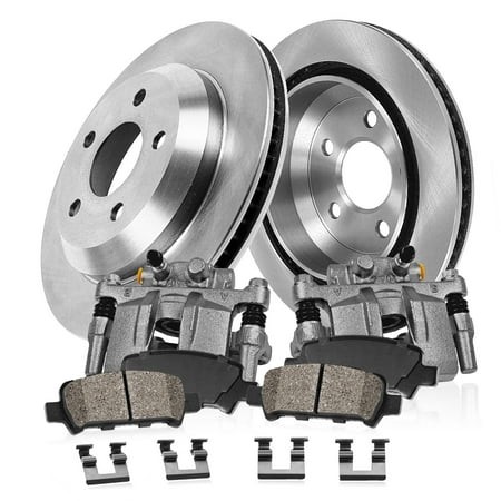 Callahan Brake Parts Kit for Buick Enclave 08-17 Chevrolet Traverse 09-17 GMC Acadia 07-16 GMC Acadia Limited 2017 Saturn Outlook 07-10 Rear Brake Rot