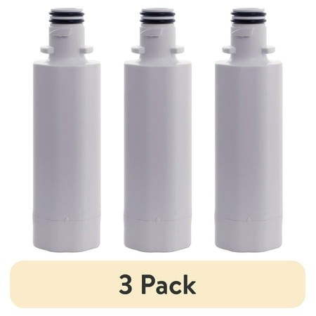 (3 Pack) Great Value LG LT1000P  LT1000PC  MDJ64844601 Kenmore 469980  9980 Refrigerator Water Filter Replacement  1 Pack