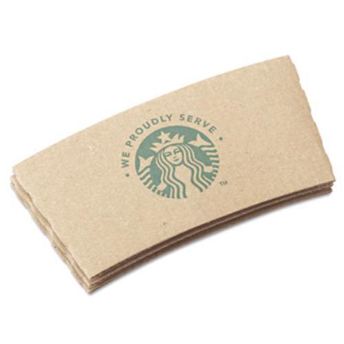 Starbucks 11020575 Cup Sleeves, for 12/16/20 Oz Hot Cups, Kraft, 1380/carton