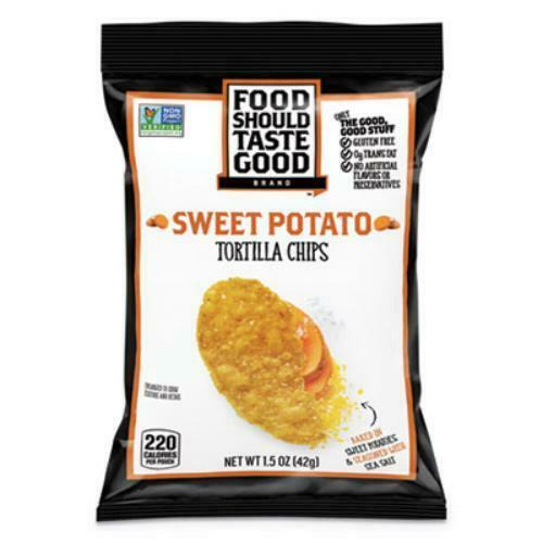 Food Should Taste Good GEM81237 Tortilla Chips, Sweet Potato with Sea Salt, 1.5
