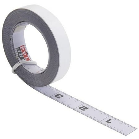 Rousseau 0012R 1/2-Inch X 12 Adhesive Backed Steel Tape Measure- Reads L to R C40