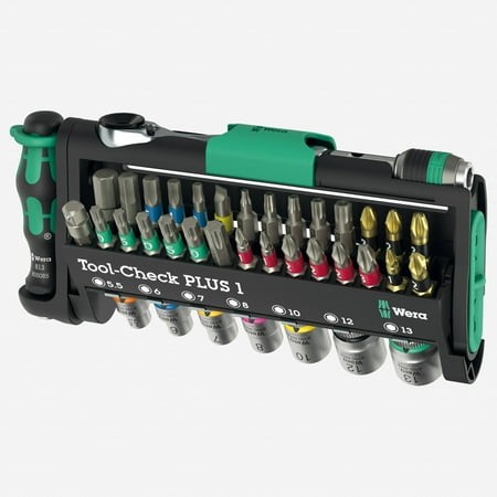 Wera Tools Chrome-Vanadium Tool-Check Plus 1 Set  39 Pieces