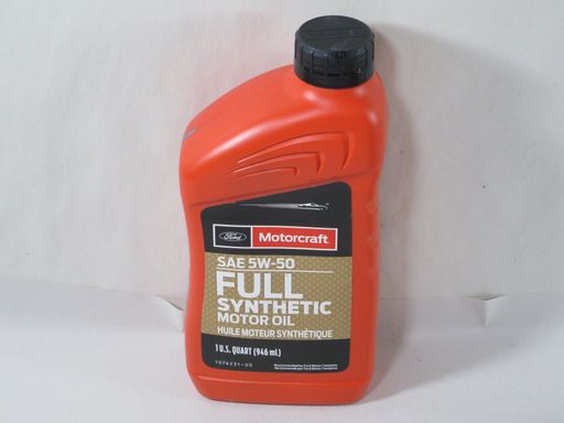 Motorcraft XO-5W50-QGT SAE 5W-50 Full Synthetic Motor Oil (1 Qt.)