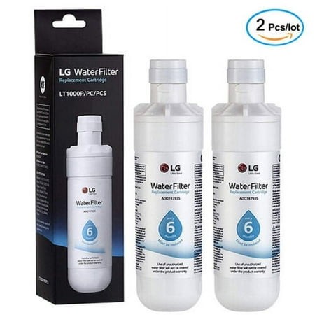 LT1000P Replacement Refrigerator Water Filter Fit for LT1000P 469980 46-9980 ADQ747935 Water Filter(Pack of 2)
