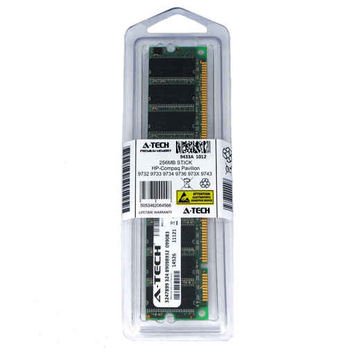 256MB DIMM HP Compaq Pavilion 9732 9733 9734 9736 973X 9743 9800 Ram Memory