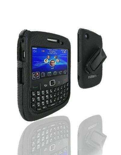Body Glove - Snap-on Case for BlackBerry Curve 8530 - Black