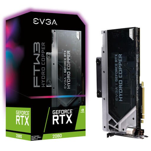 EVGA GeForce RTX 2080 FTW3 ULTRA HYDRO COPPER GAMING, 08G-P4-2289-KR, 8GB GDDR6