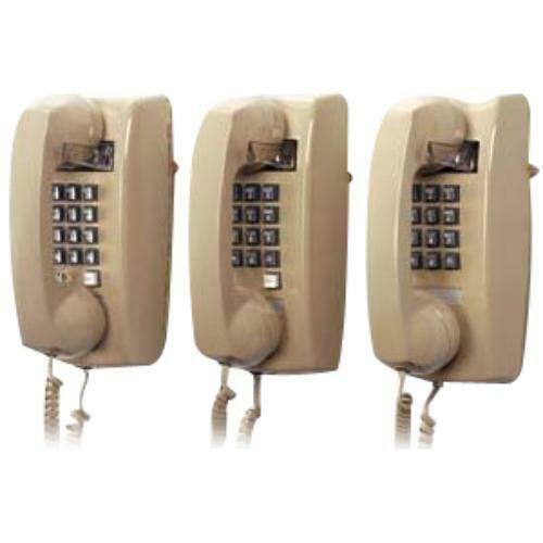 Cortelco 2554-v-bk 255400-vba-20m Wall Phone in Black (2554vbk)