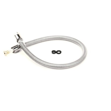 T&S Brass Hose  36 Flexible Stainless Steel  Less Handle B-0036-H2A - Genuine OEM Replacement Part
