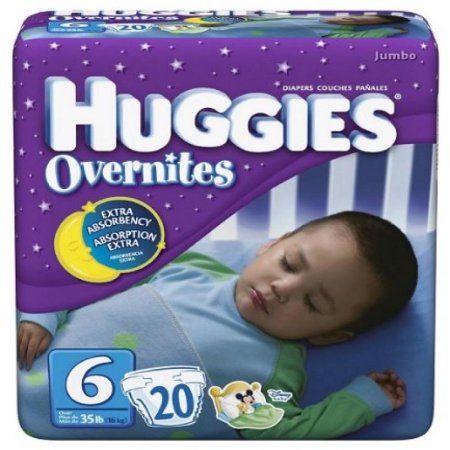 Huggies Overnites Size 6 Diapers- 20 CT