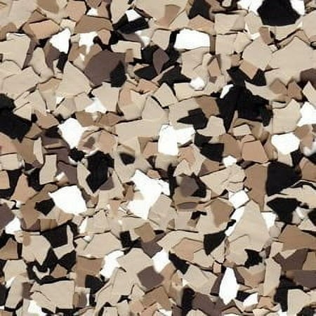 25 LB Box Epoxy Flake - Pumice (F-9303) - Grayish-White - 1/4  - High Viscosity - Water Resistant - Flooring - Decorative