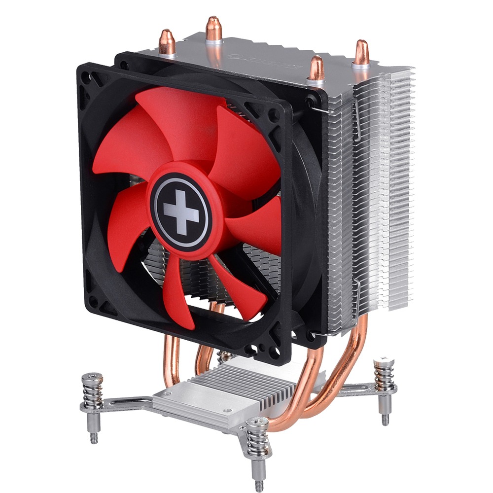 Xilence I402 Processor Cooler 9.2 Cm Black. Red. Silver