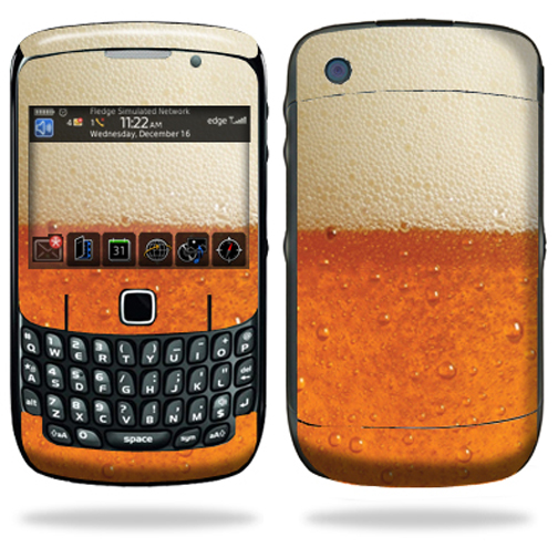 Skin Decal Wrap Compatible with Blackberry Curve 8500 8520 8530 Beer Buzz