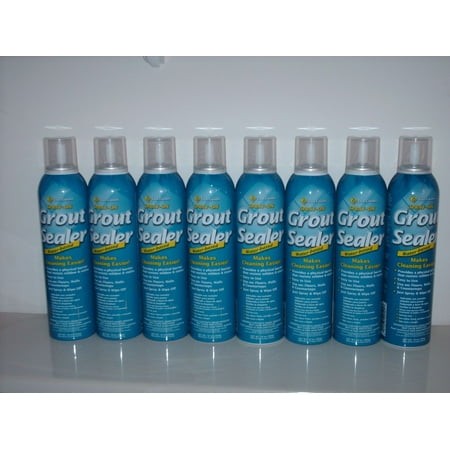 Lot 8 Cans Homax Tile Guard Grout Sealer Spray-on Water Based 10oz Sku 9545