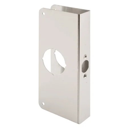 U 9585 Stainless Steel Lock and Door Reinforcement Plate for 13/8 in. Thick Door