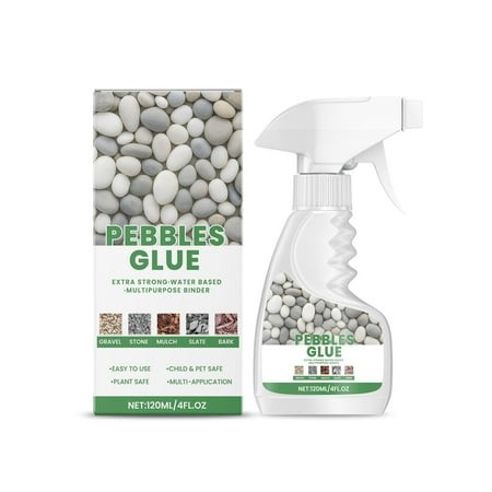 Water Based Stone & Pebble Easy Application Child & Pet Weather Ideal for Gardens Paths & Landscaping 120ml