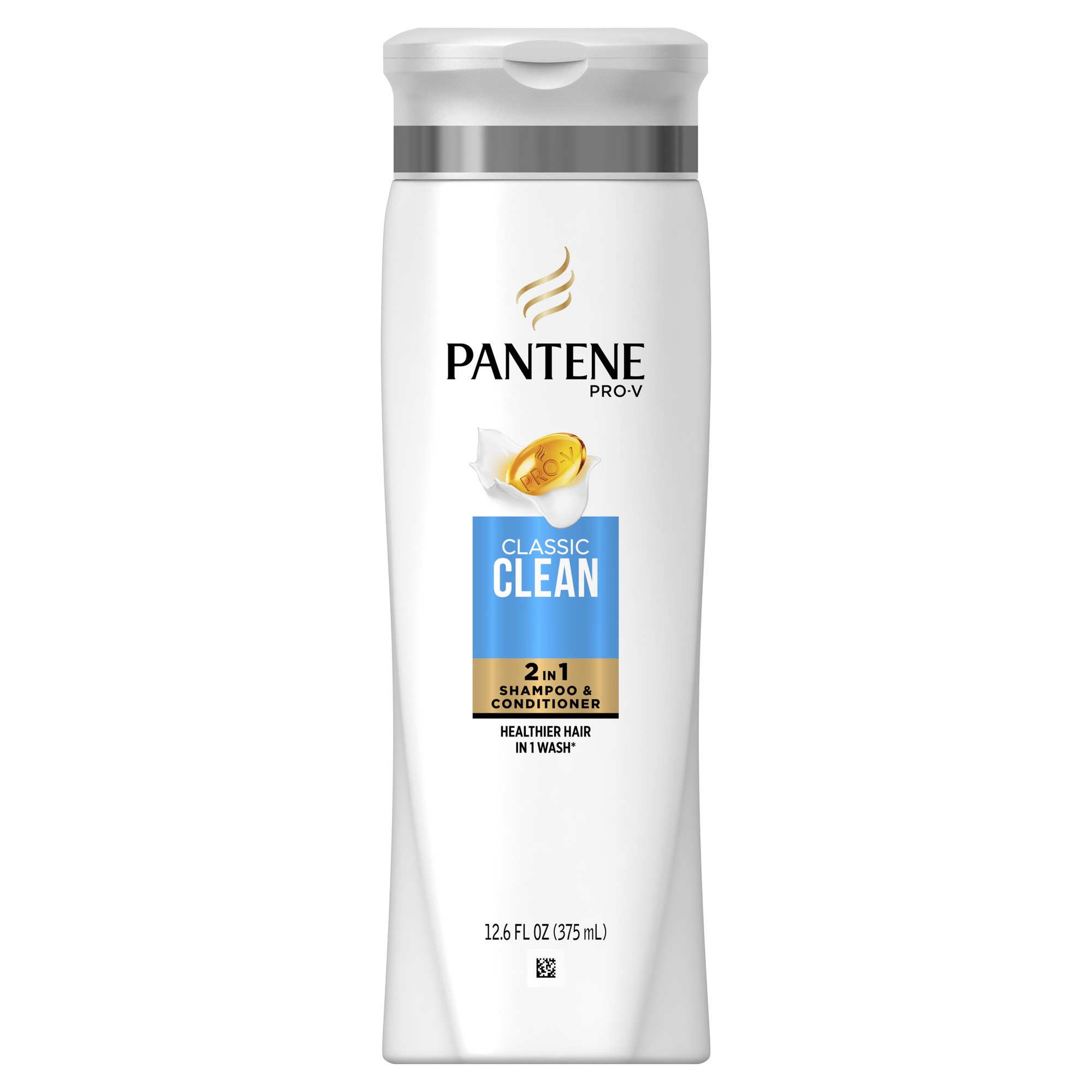Pantene, Pro-V Classic Clean 2 in 1 Shampoo & Conditioner, Classic Care 12.6 Oz